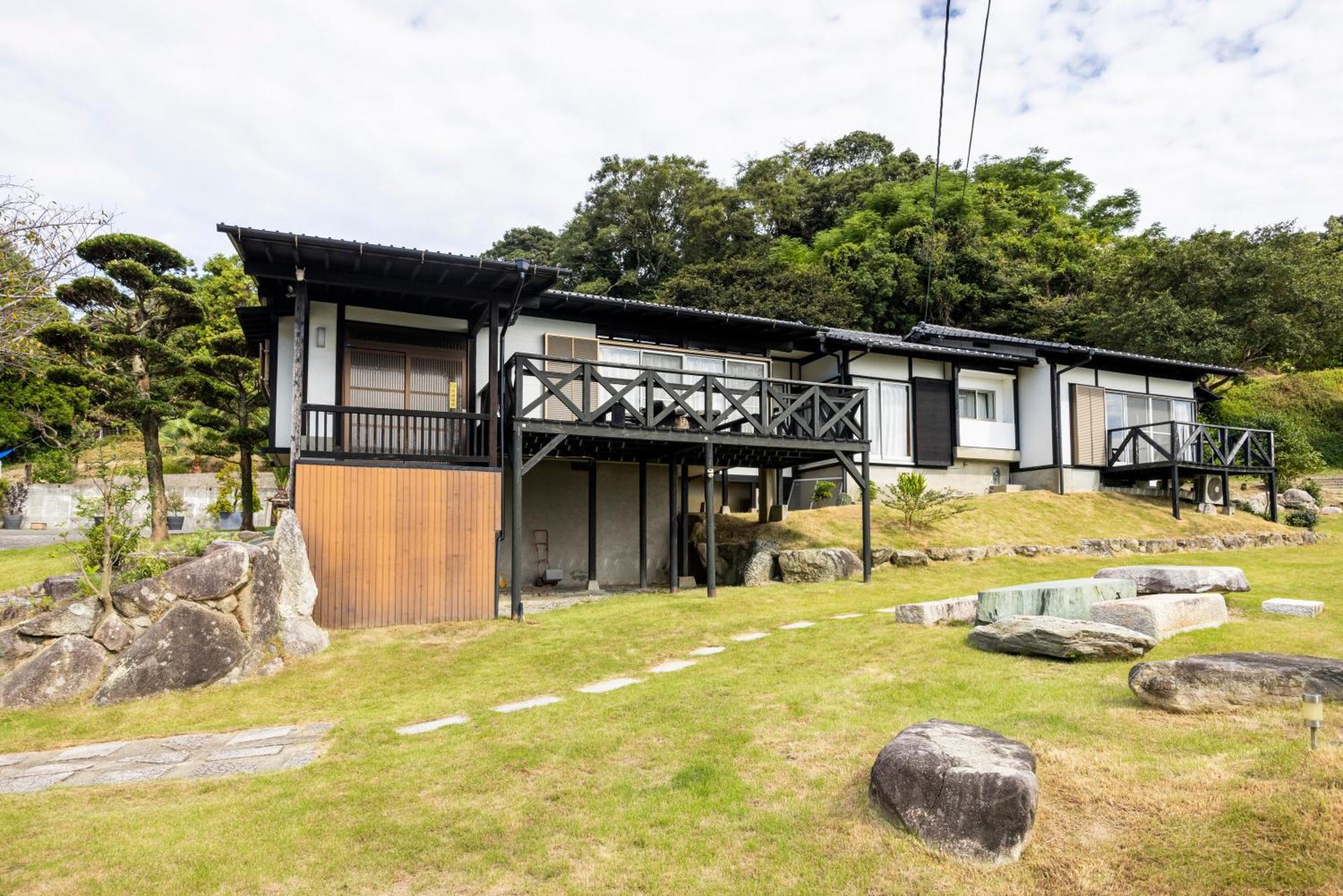 Keiko"S Home 宮浦一日一組限定海の絶景オーシャンビューのラグジュアリー別荘2000M2Bbq可海釣公園 福岡市 エクステリア 写真